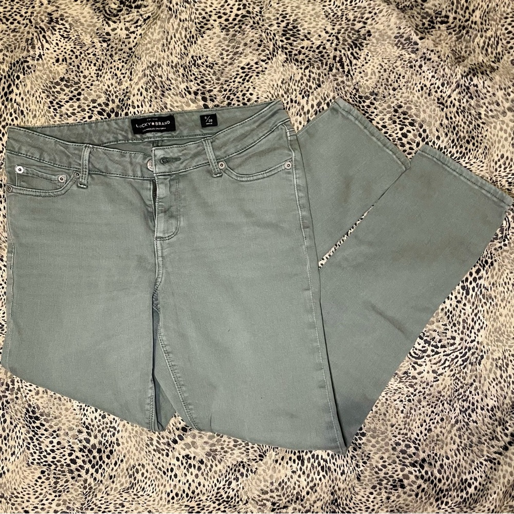 Lucky Brand Women's Olive Skinny Jeans 🍀
